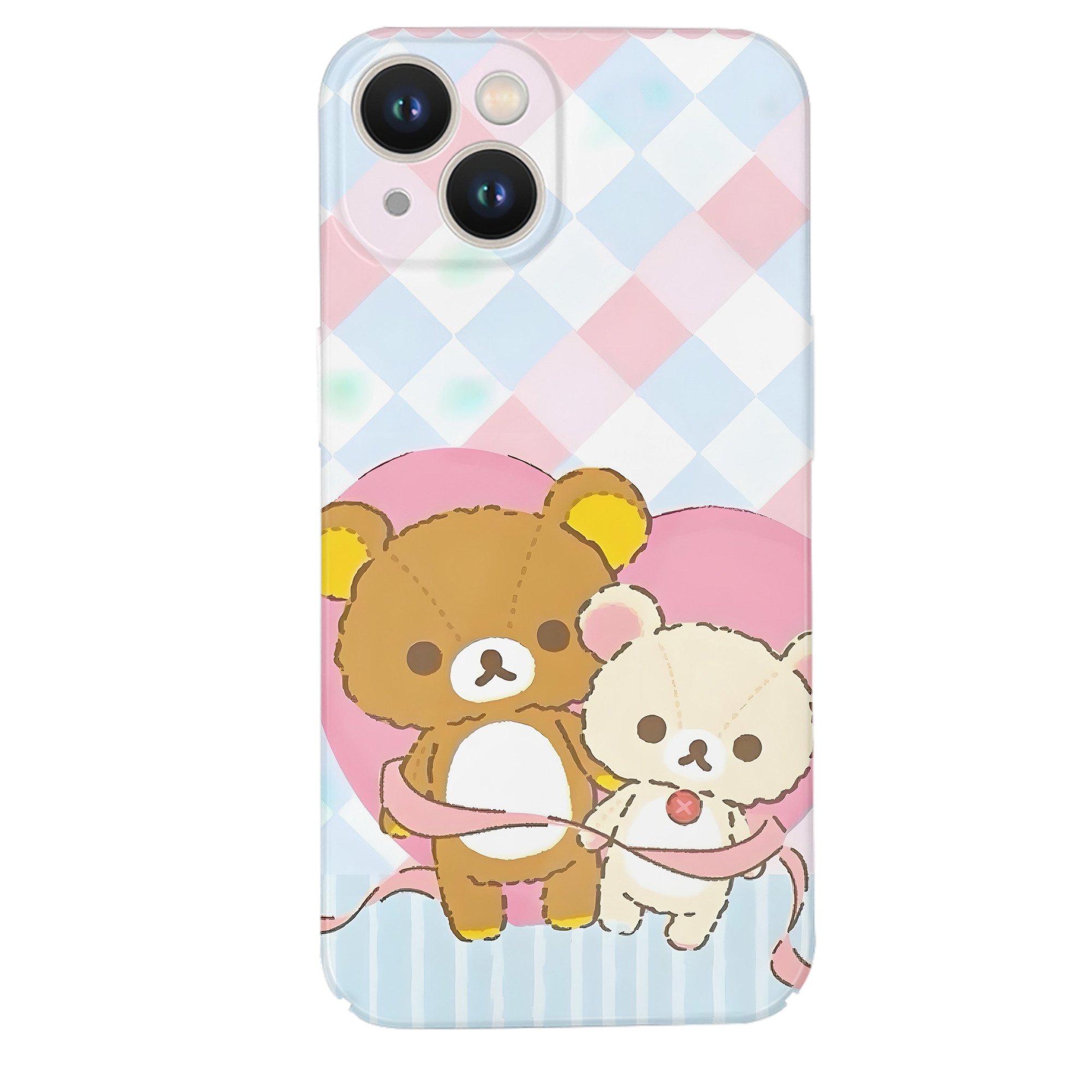 （画像用） リラックマ リラックマ キイロイトリ Rilakkuma Korilakkuma Kiiroitori 【iPhone 14シリーズ対応】ハードケース